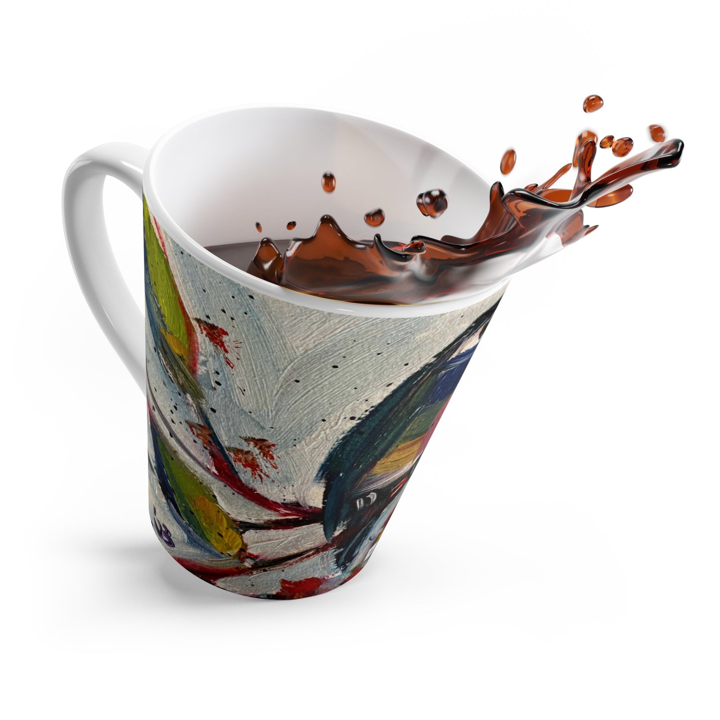 Mug - Hummingbird in Late Blooms-Made in and Ships from USA