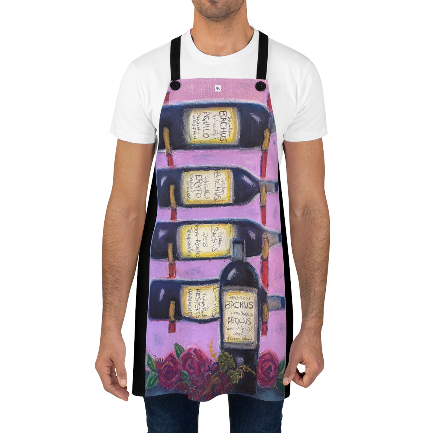 Bachus Reserves (GBV Wine rack and Roses) Apron