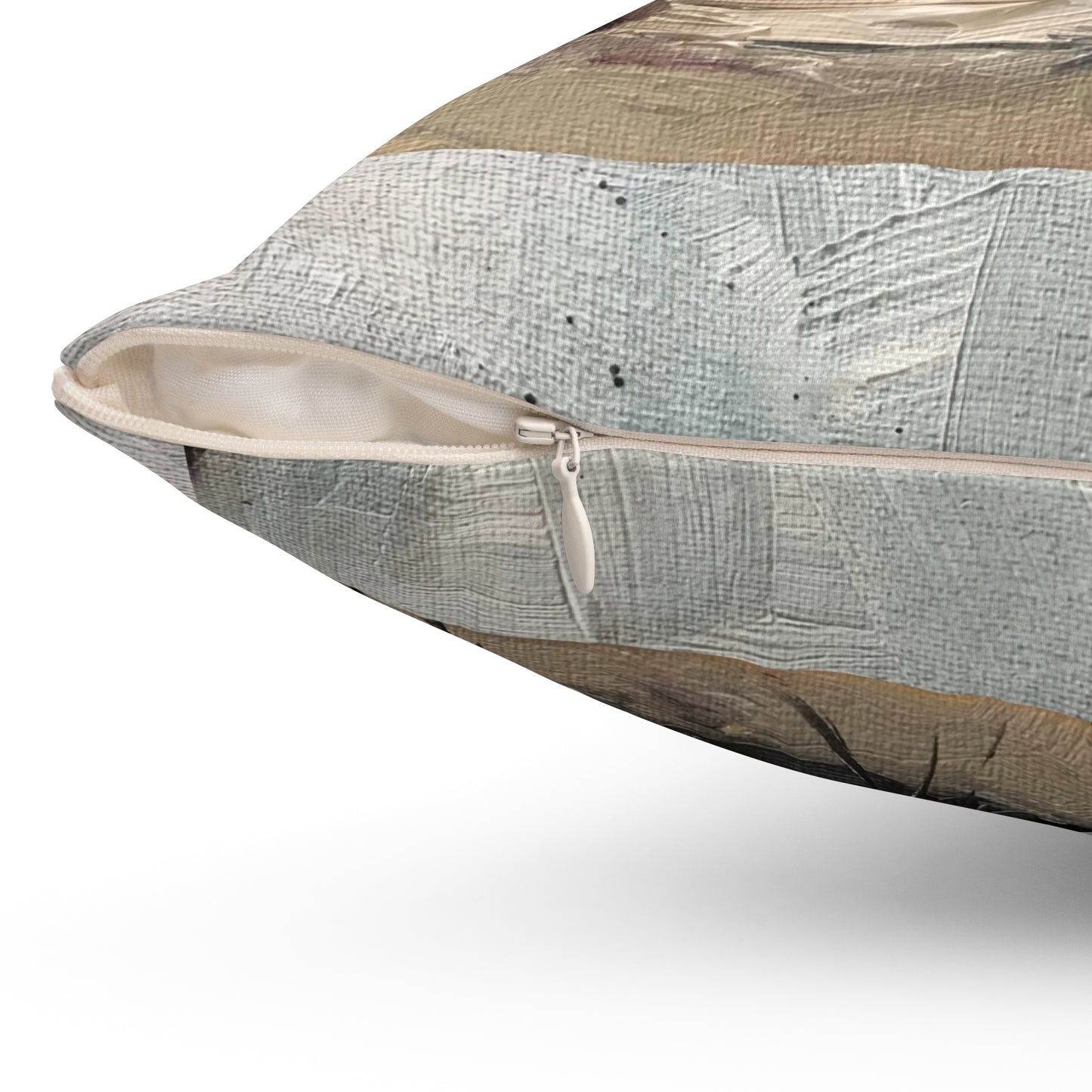 Siamese Cat (Little Miss Innocent) Indoor Spun Polyester Square Pillow