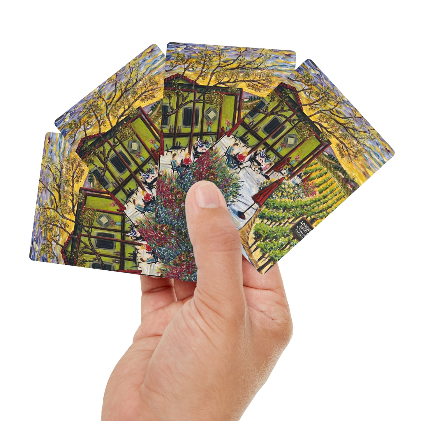 Lorenzi Estate Terrace Poker Cards/Playing Cards