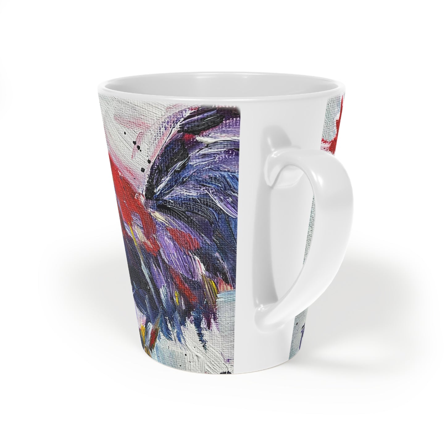 Taza con leche Up at the Crack of Rooster, 12 oz