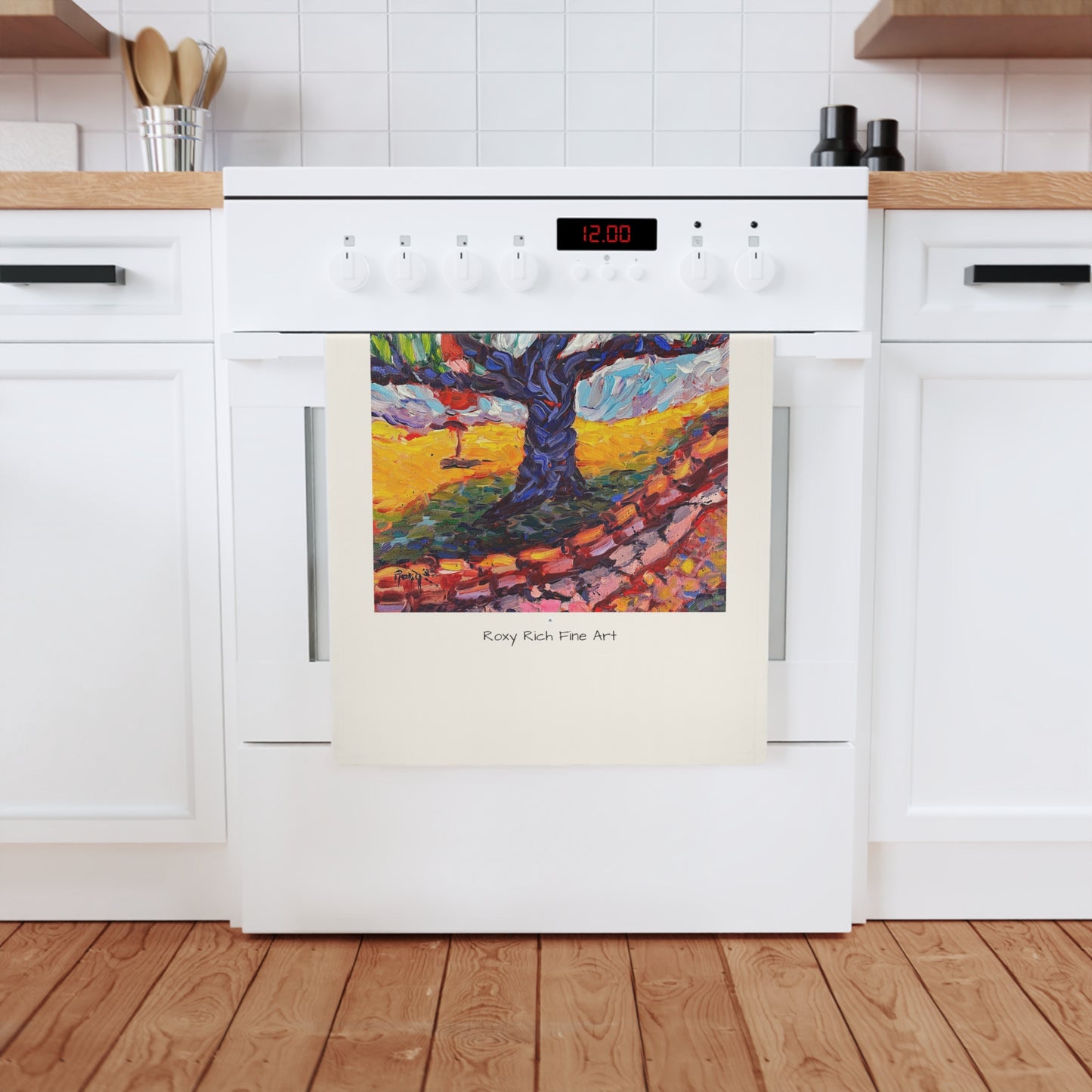 The Anchor Tree Organic Vegan Cotton Tea Towel