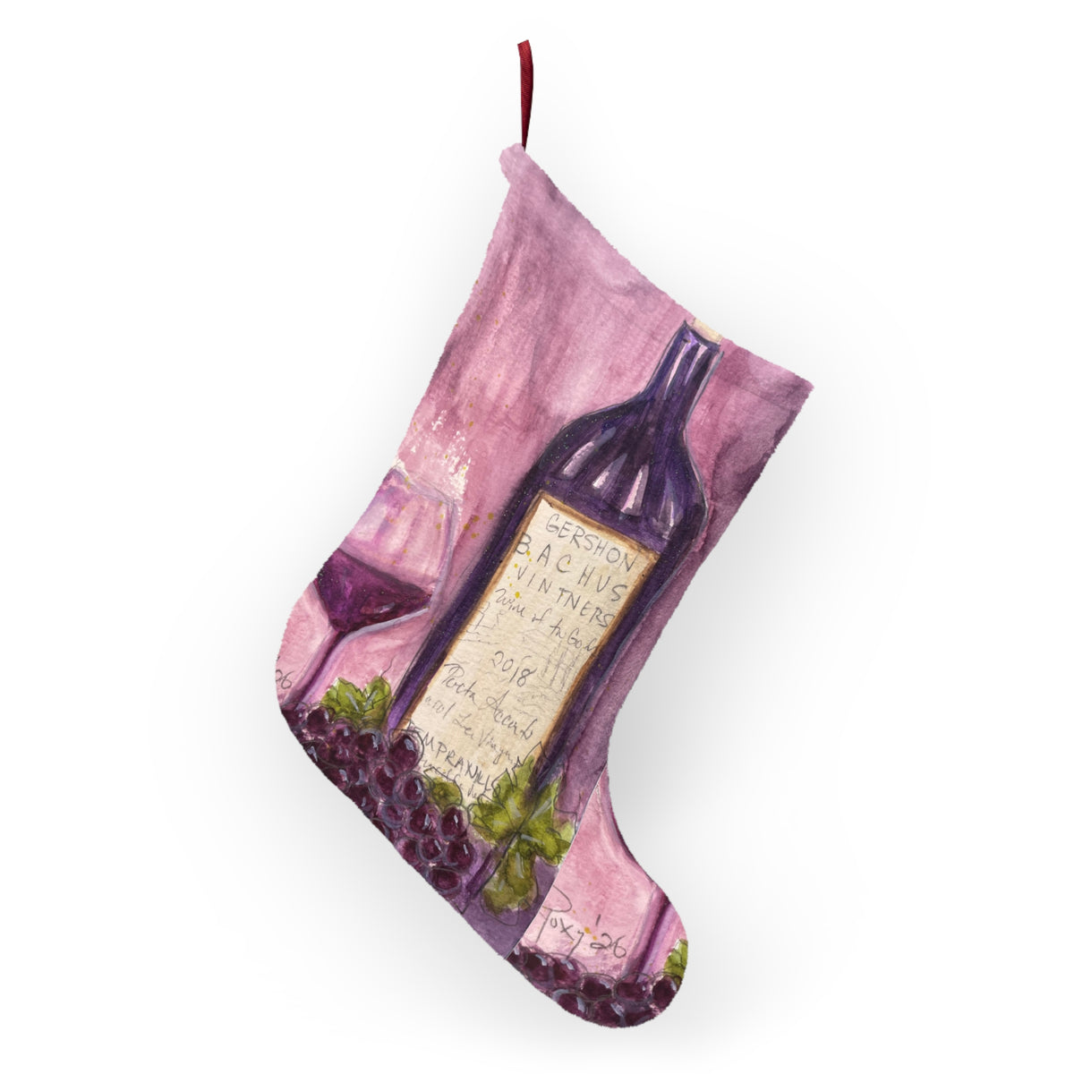 Christmas Stocking-GBV Porta Accanto Tempranillo