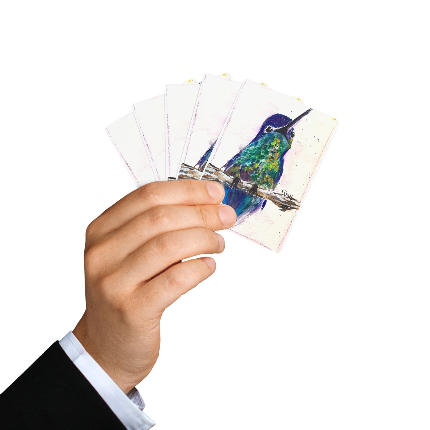 Playing Cards-Buff Bellied Hummingbird
