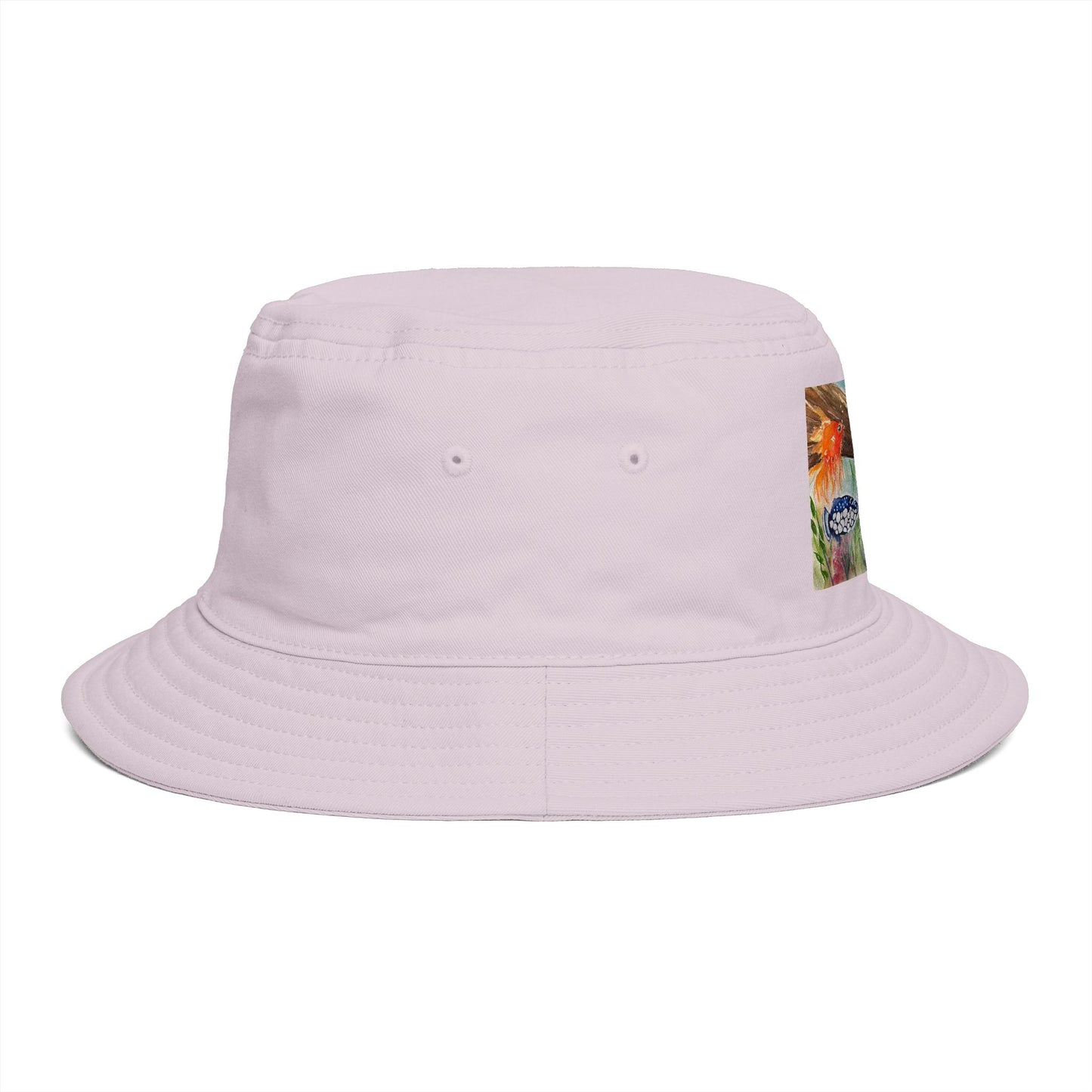 Roxy Rich Fine Art-Colorful Fish - Stylish Durable Bucket Hat