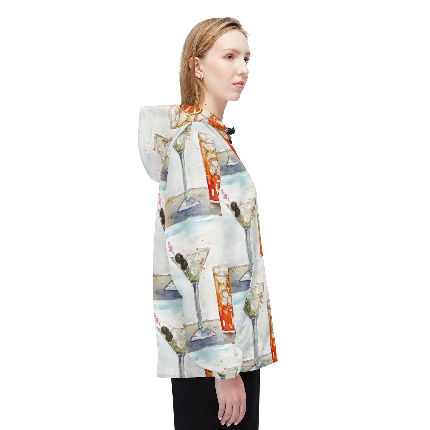 Lightweight Windbreaker Jacket — Beach Cocktails