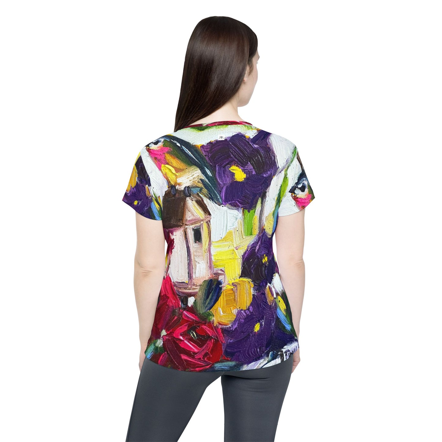 Women's Sports Jersey -Hummingbird by the Window