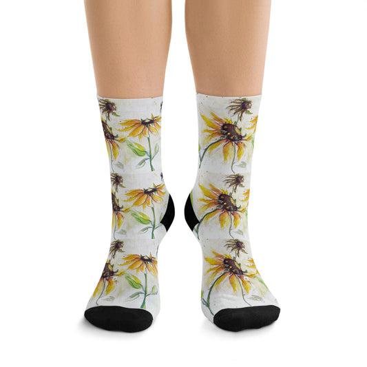 Autumn Sunflowers Socks