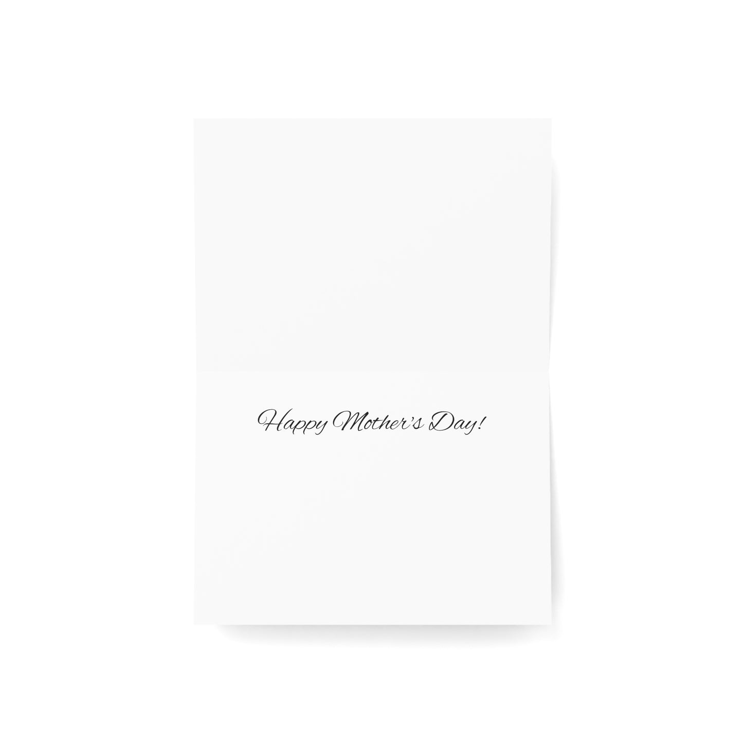 Happy Hummingbird with Happy Mother's Day sentiment Greeting Cards
