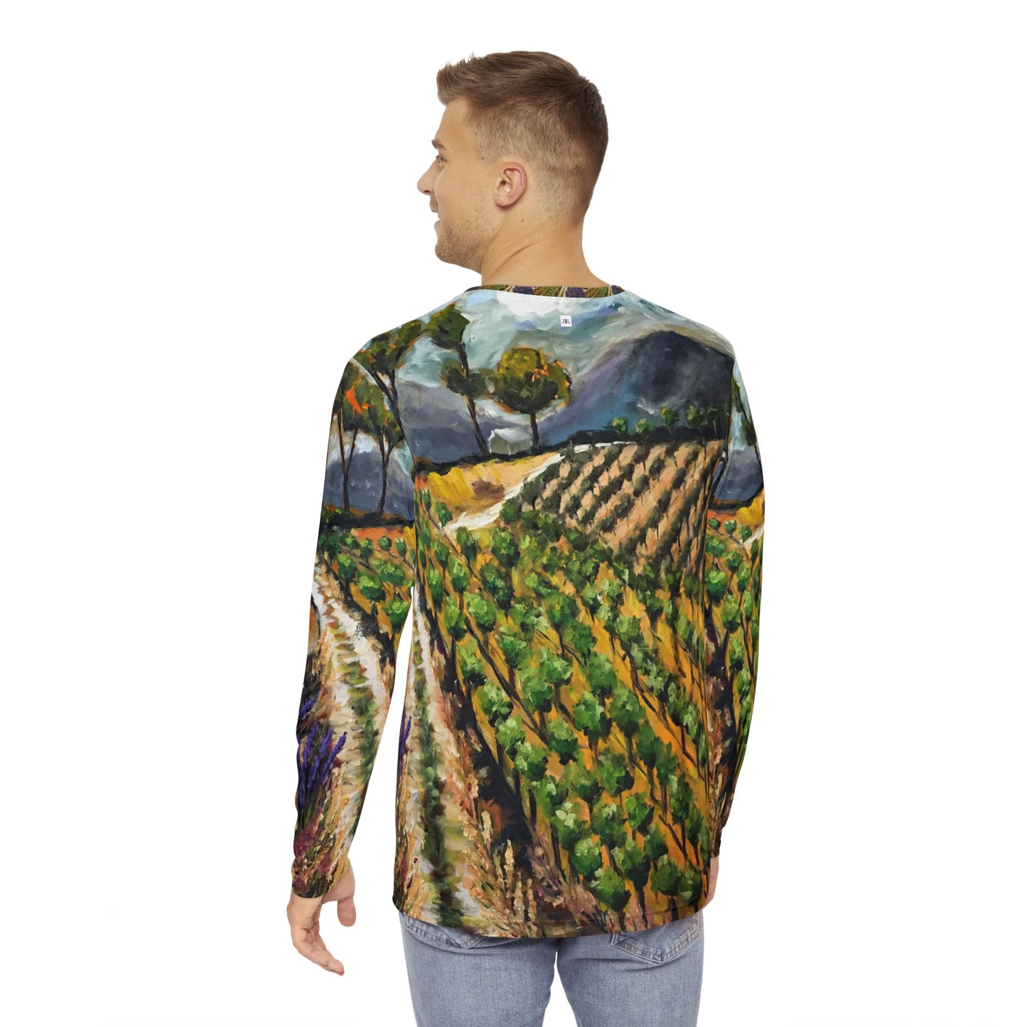 Men's Long Sleeve Shirt - Unique Classic Tee-Summer Vines