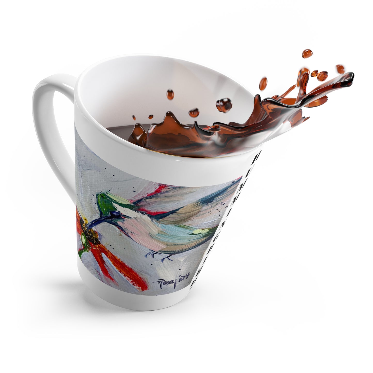 Mug - Hummingbird at a Coneflower-Made in and Ships from USA