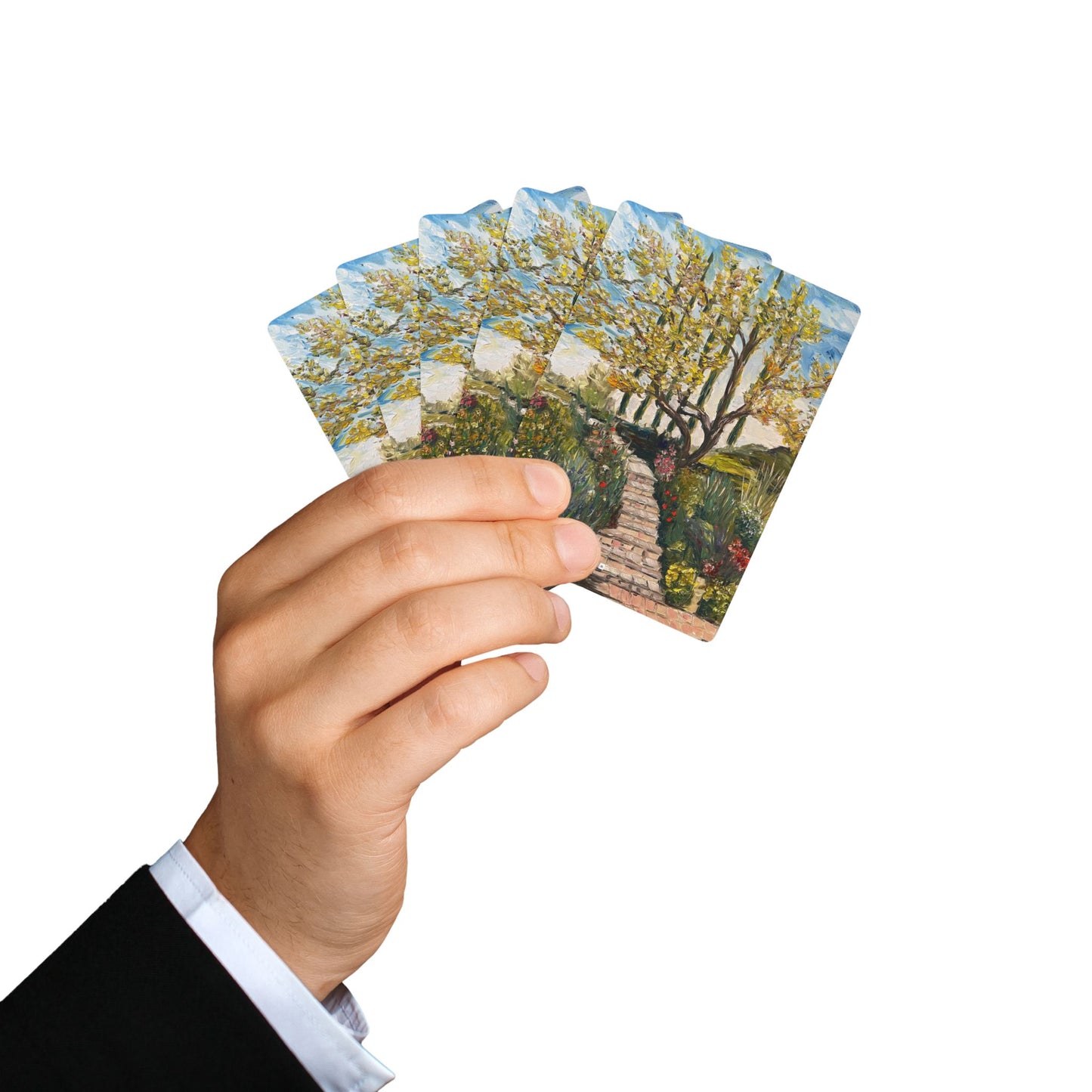 Playing Cards-Aeolus-Tree and Garden-GBV