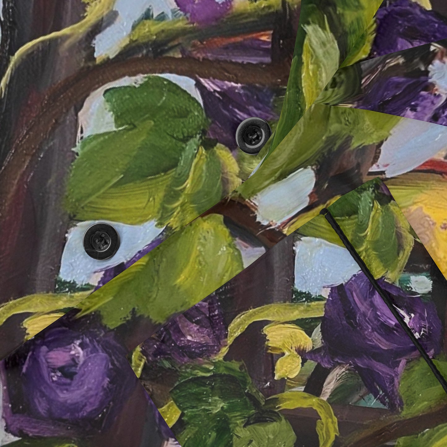 Satin Pajamas - Birds on the Lattice