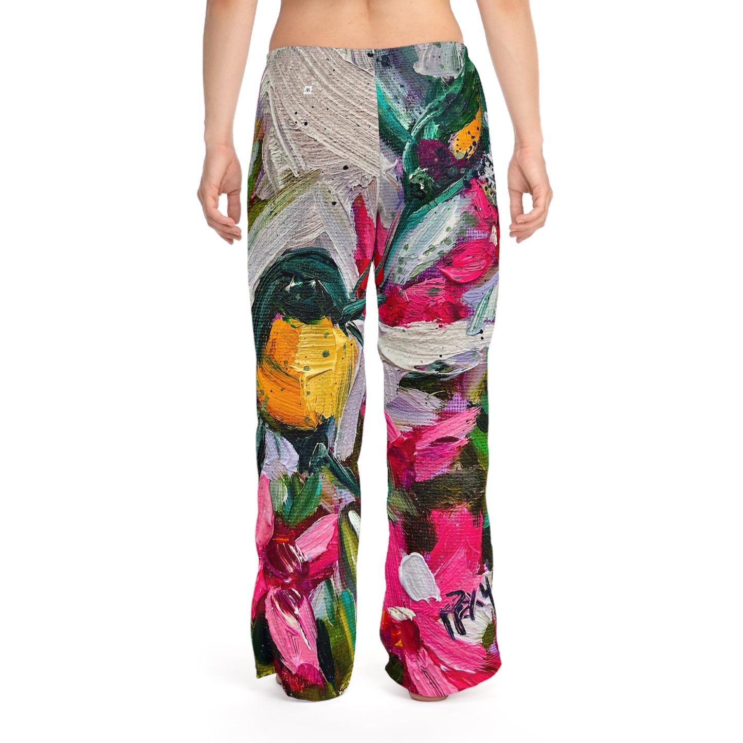 Pajama/Lounge Pants - Colorful Encounter-Goldfinch