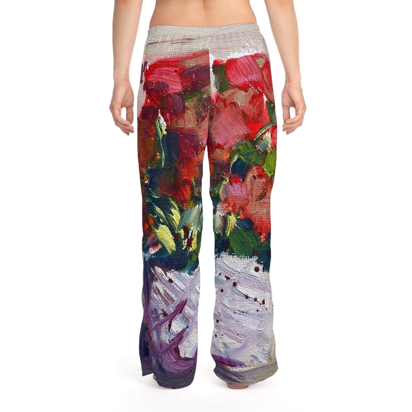 Pajama Pants - Basket Blooms- Women's Pajama Pants