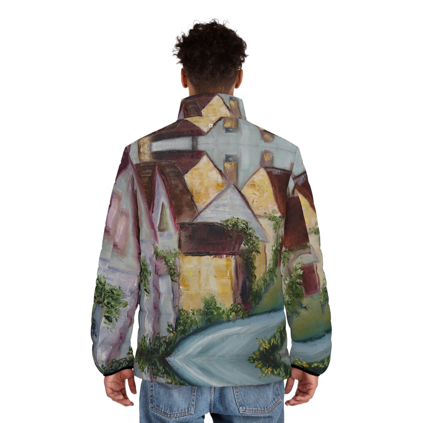 Men's Puffer Jacket - Roxy Rich Art, Arlington Row Bibury-Cotswolds