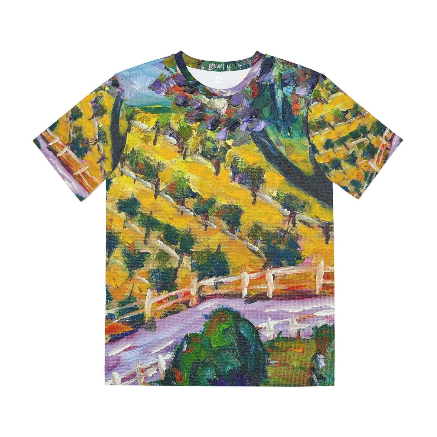 Men's Poly Tee - Rancho California Road-Temecula