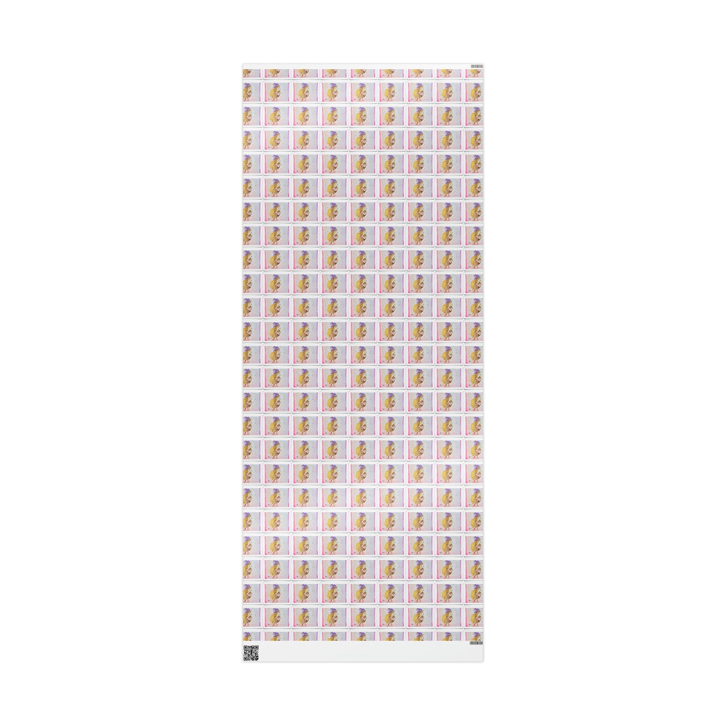 Adorable Chick in a Hat Small Print Wrapping Papers