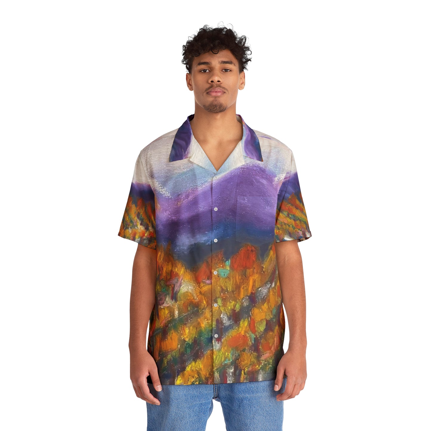 Misty Vines Men's Hawaiian Shirt