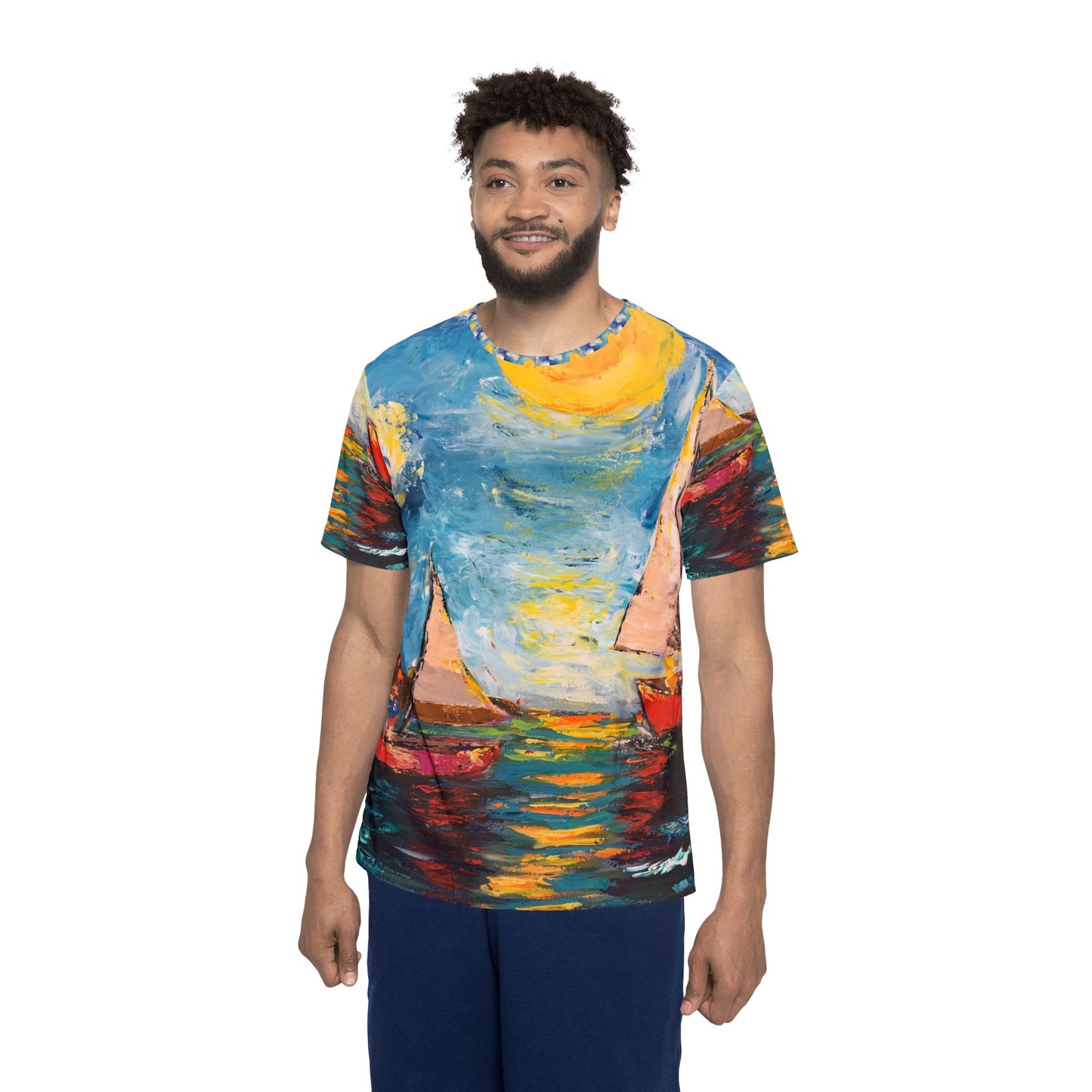 Men's Sports Jersey - Sunny Sails