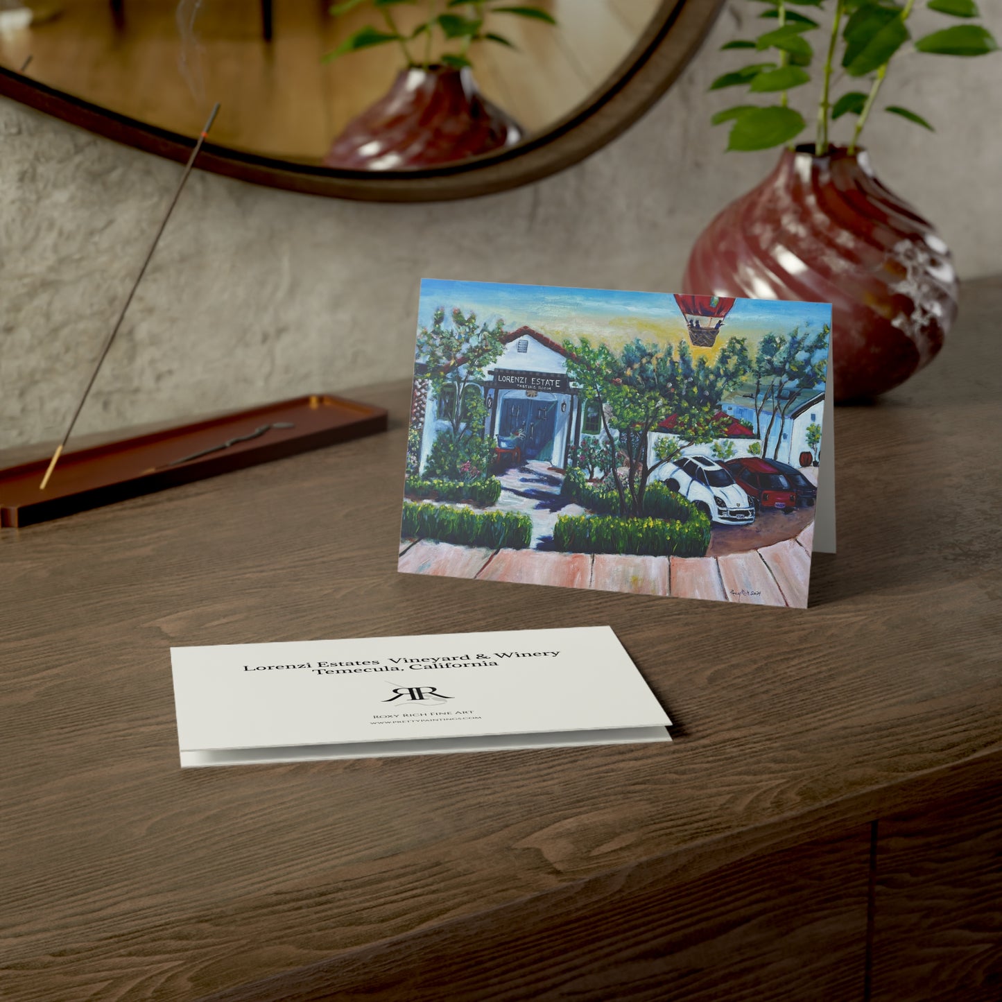 Copy of Lorenzi Estate 2024 "Cheers from Wine Country!" Greeting Cards