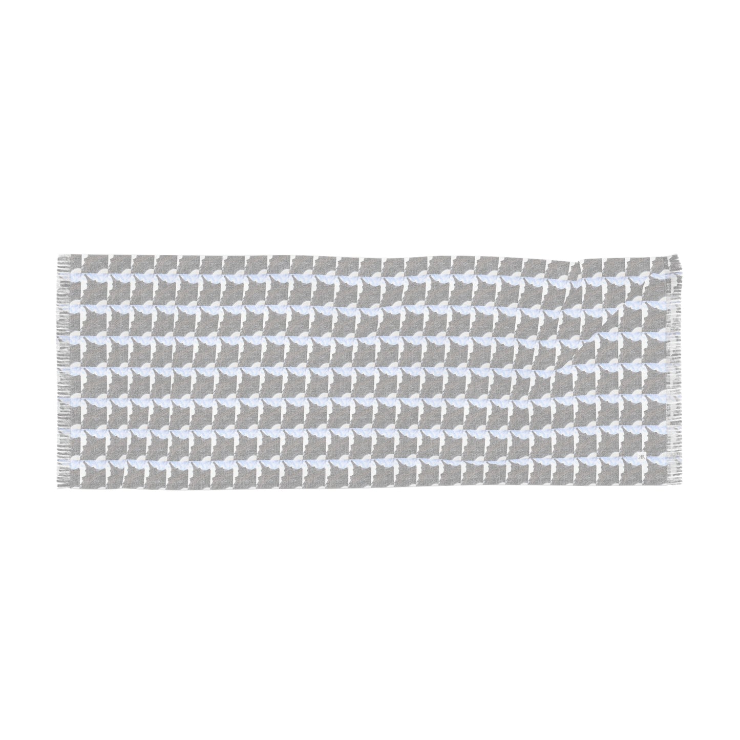 Colorful Scarf — Artistic Lightweight Neck Wrap- Eiffel Tower Unique Photo by Roxy Rich