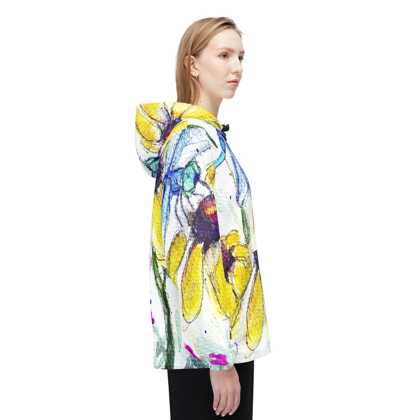 Lightweight Windbreaker Jacket — Blue Dragonfly
