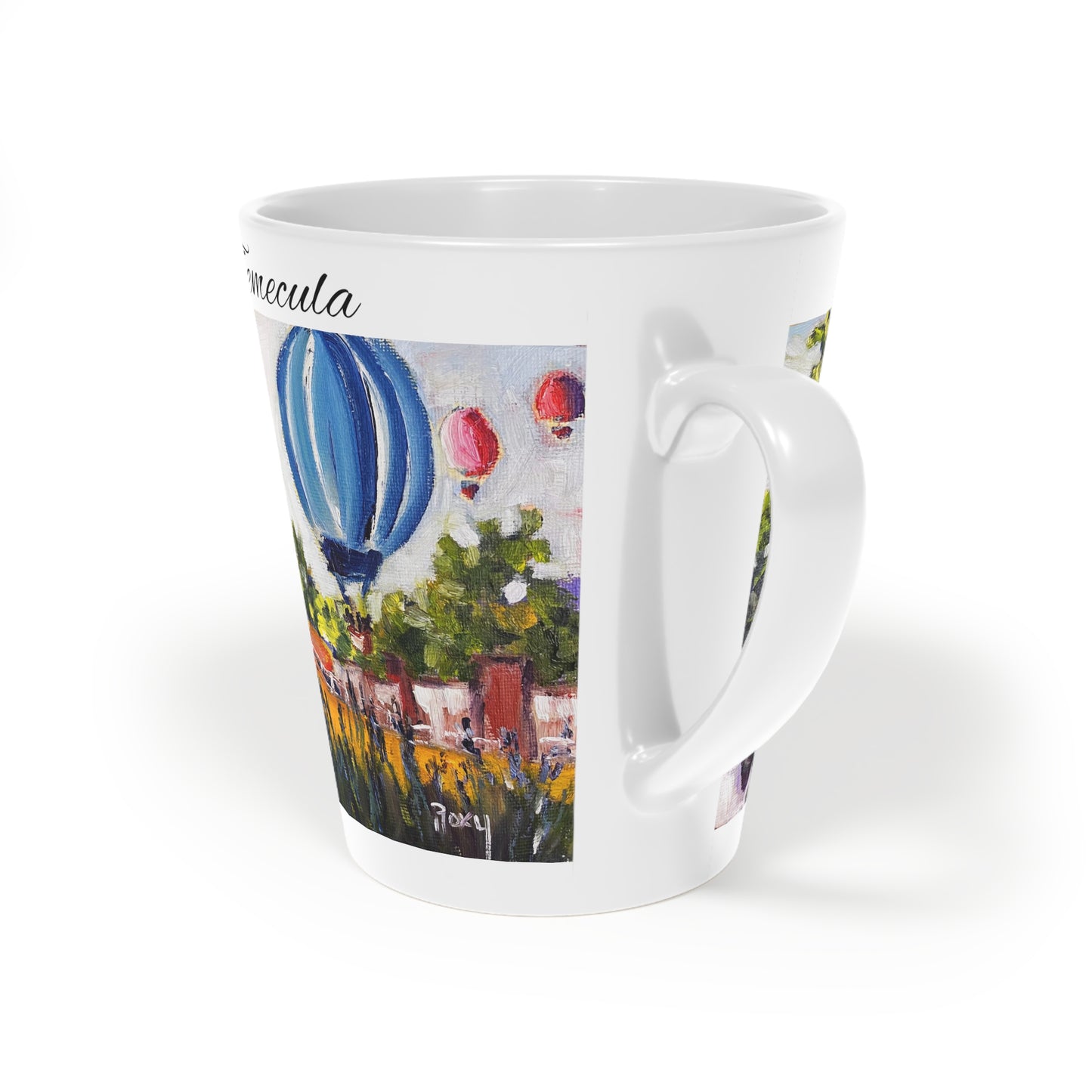 Balloons by Lorenzi "Temecula" Latte Mug, 12oz