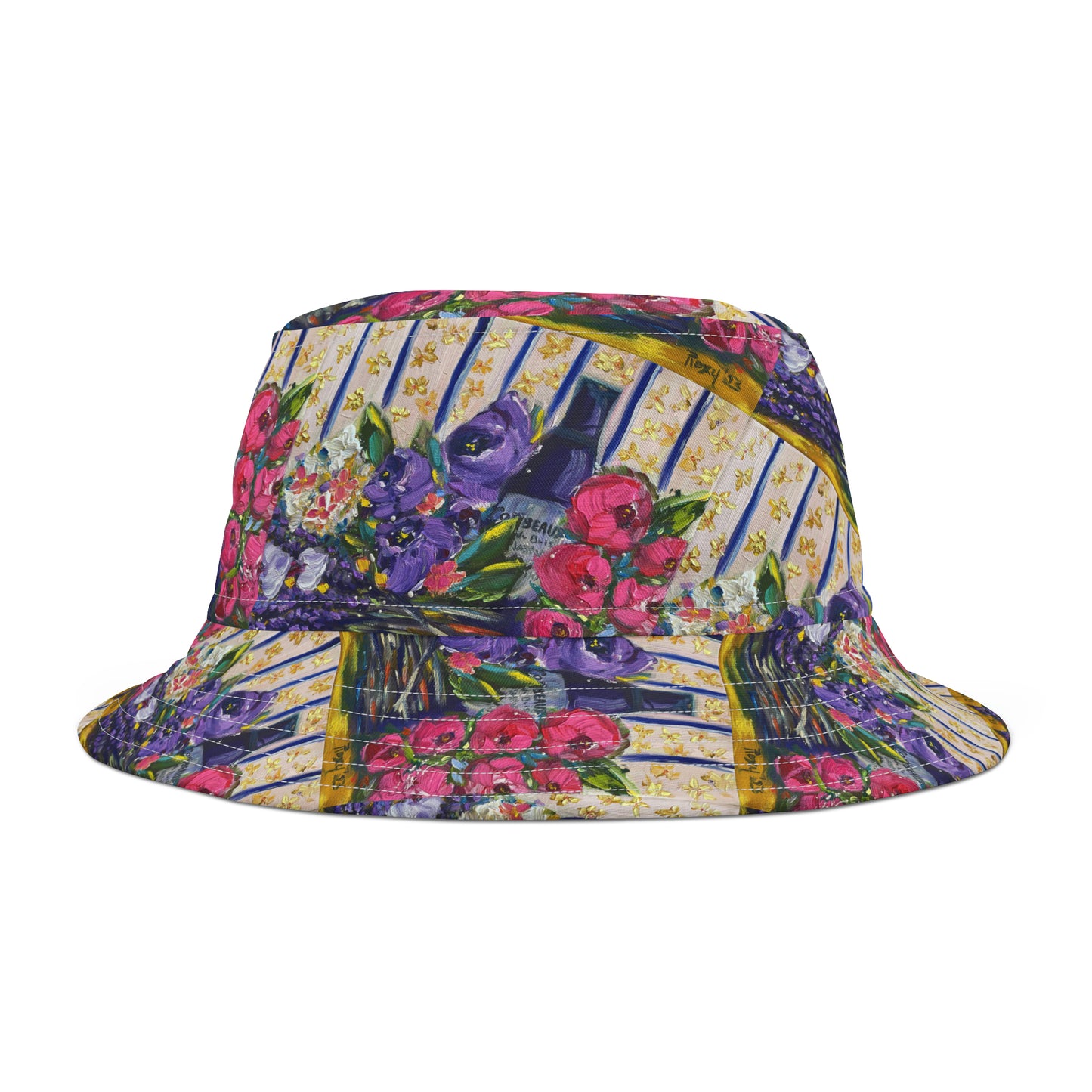 Corbeaux and Lavender Bucket Hat