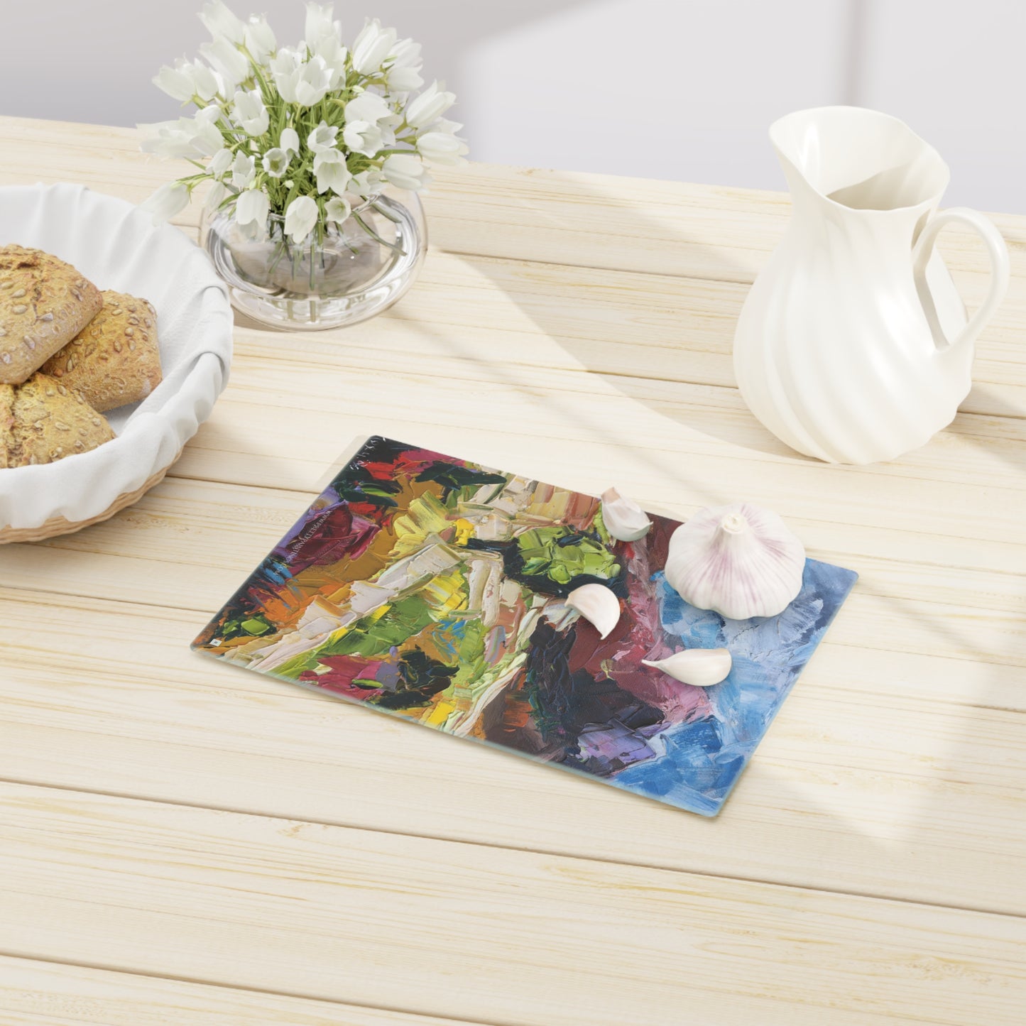 Tabla de cortar de vidrio Mountain Trails