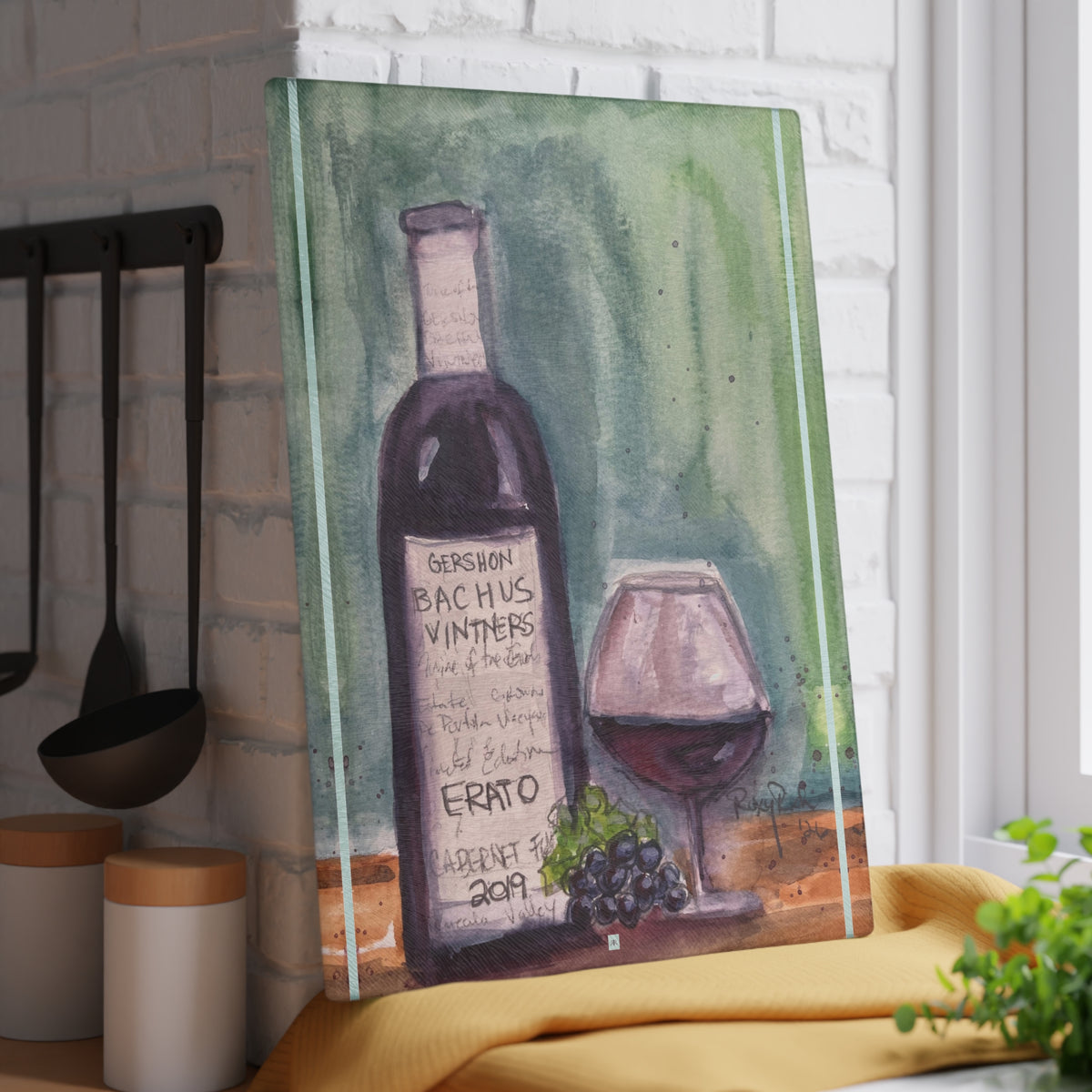 Glass Cutting Board-GBV Erato