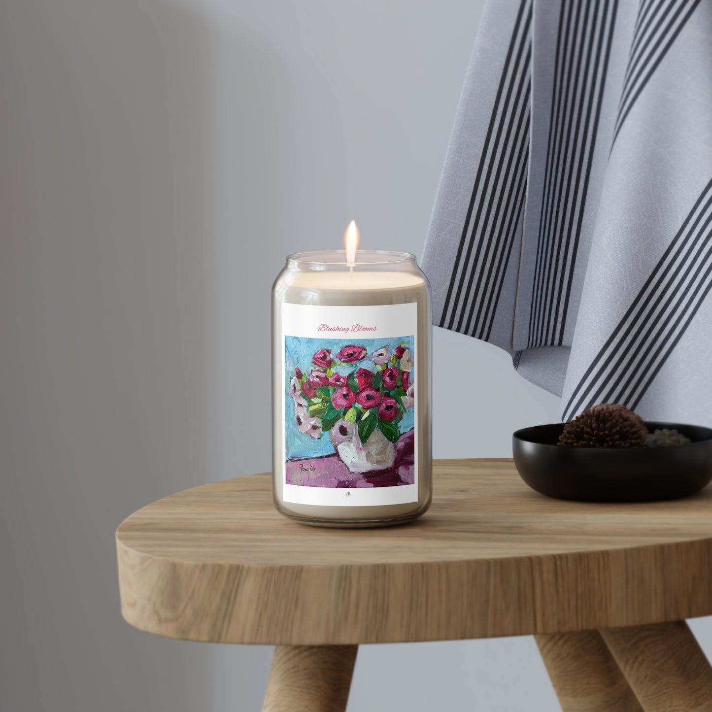 Scented Candle, 13.75oz-Blushing Blooms