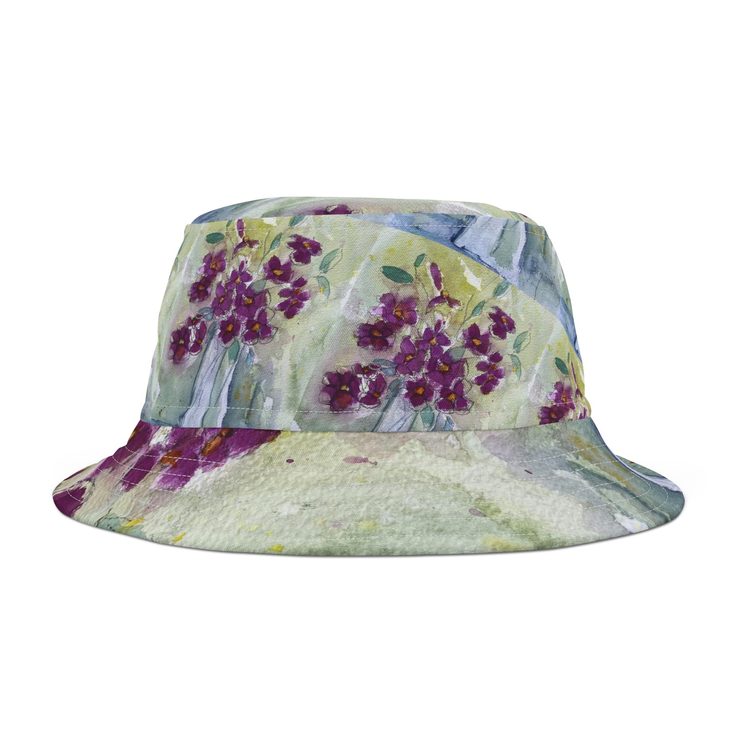 Pink Wildflower Bucket Hat