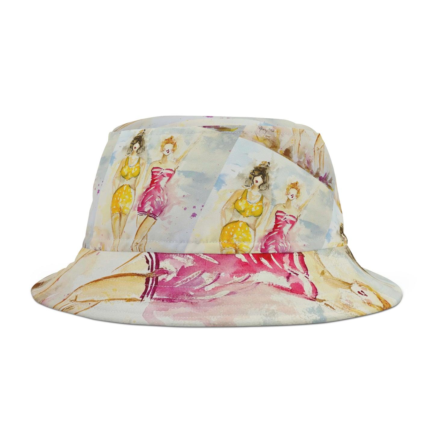 Back in the Day Beach Babes Bucket Hat