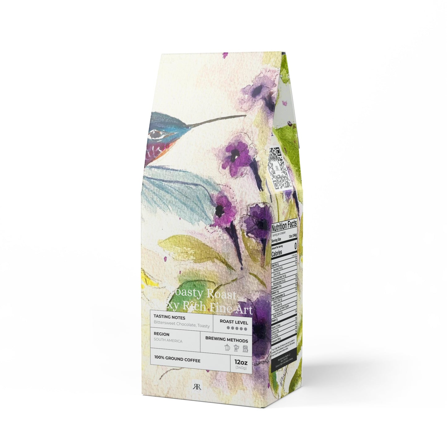 Happy Hummingbird - Toasty Roast Coffee 12.0z Bag