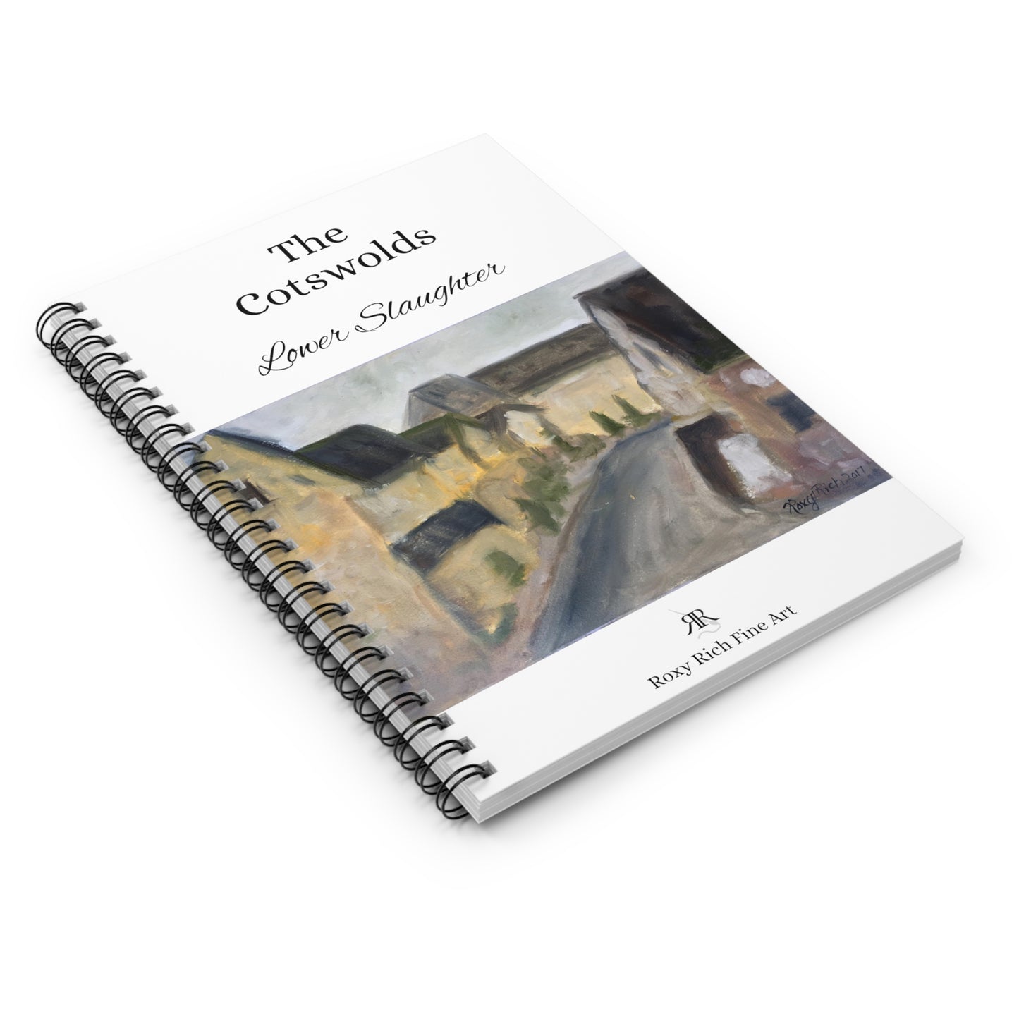 Lower Slaughter "The Cotswolds" Spiral Notebook