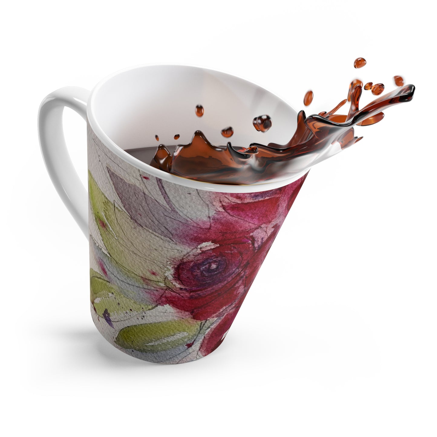 Mug - Red Roses -Made in and Ships from USA