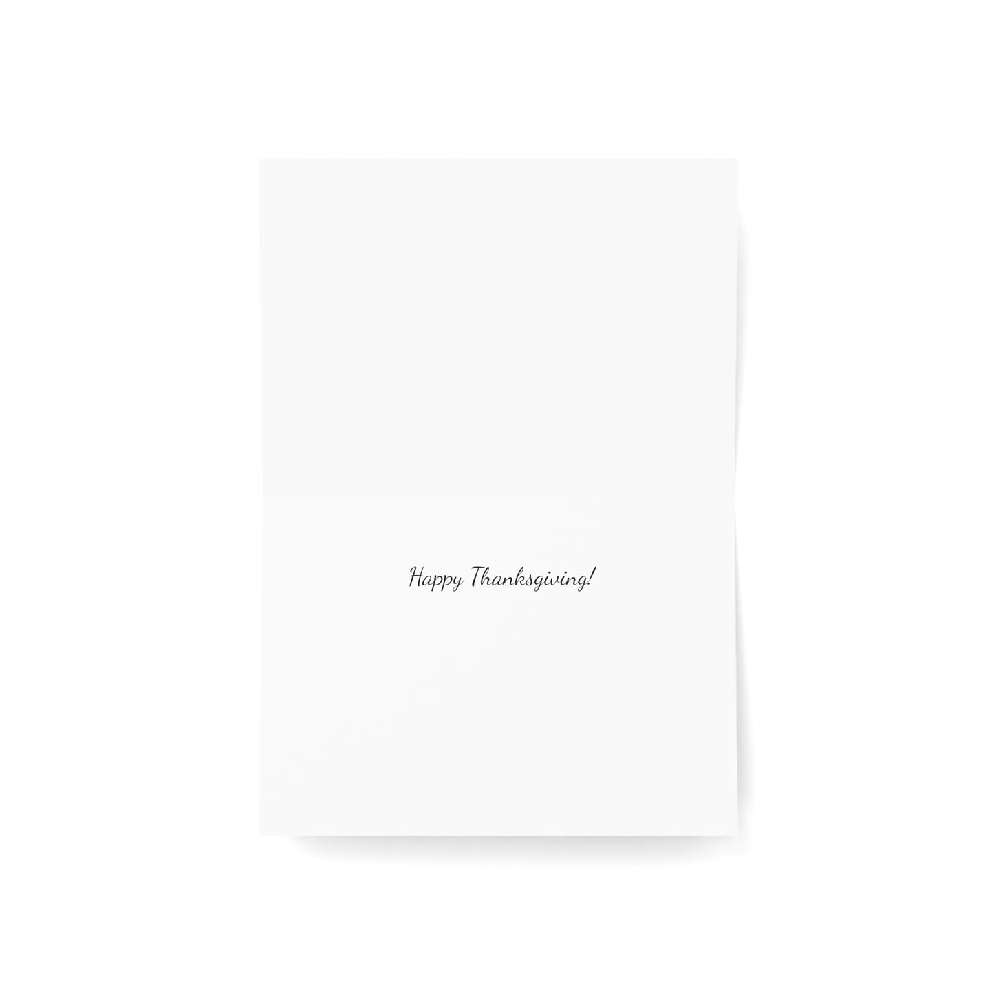 Tarjetas de felicitación elegantes de girasoles con "¡Feliz Día de Acción de Gracias!"