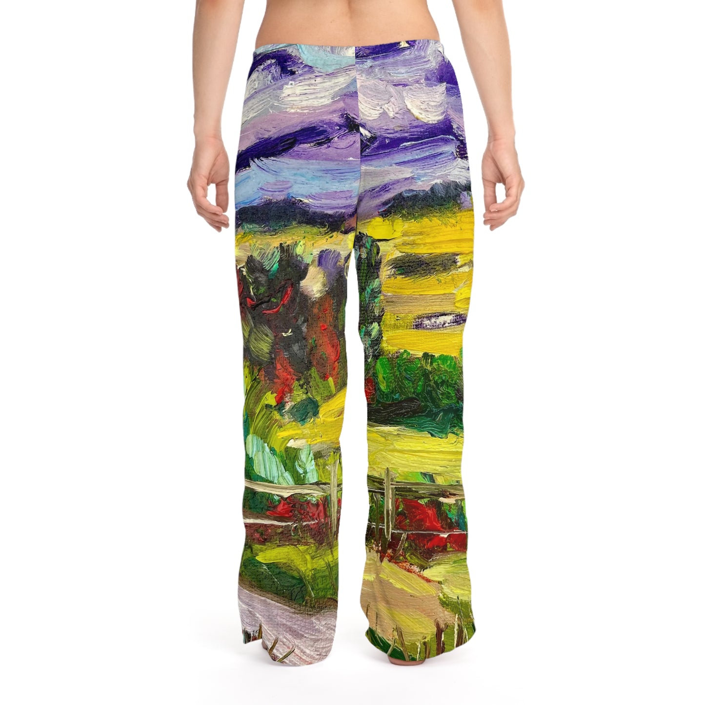Women's Pajama Pants-Solitude in Churchill Cotswolds