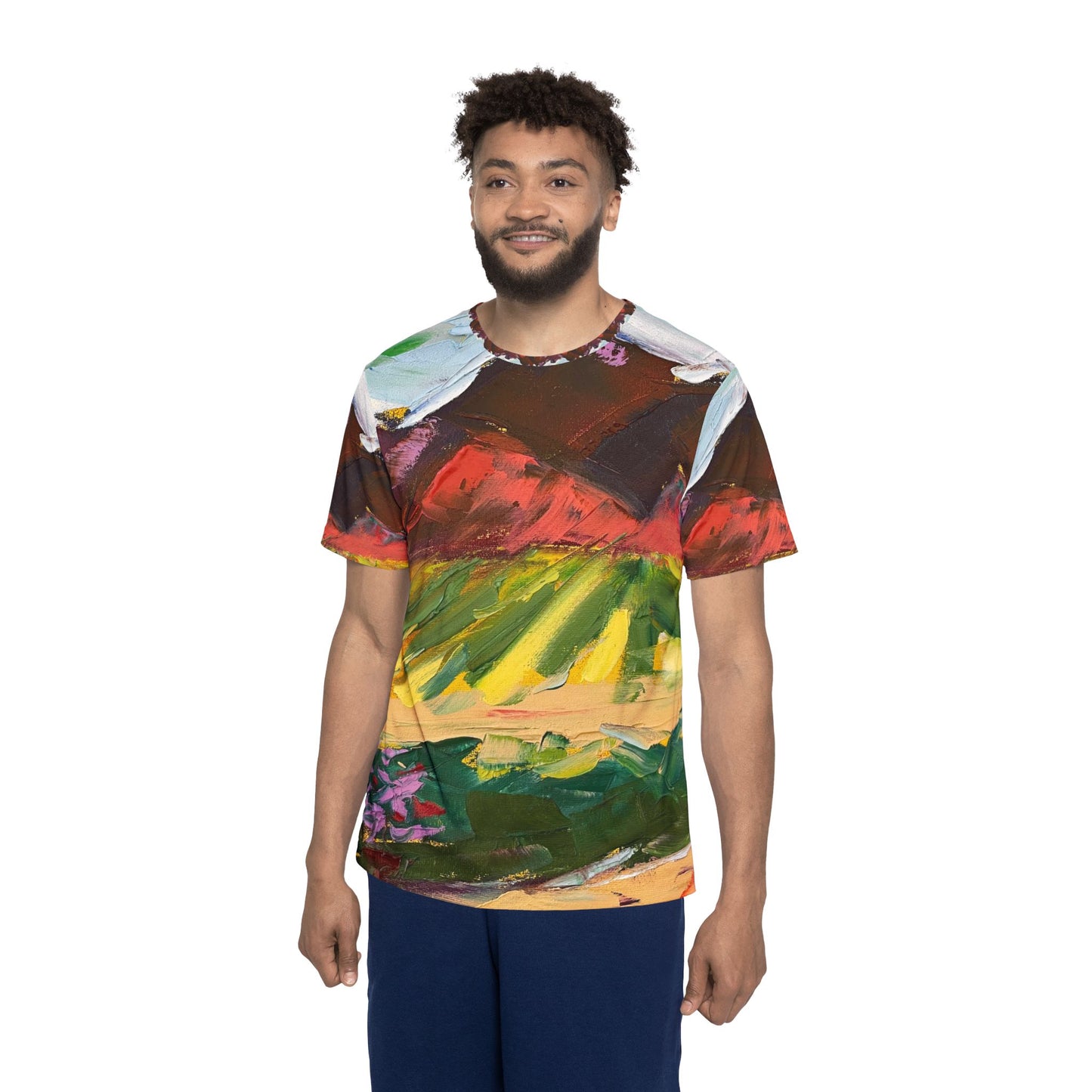 Men's Sports Jersey - Mountain View at Chapin Winery-Temecula