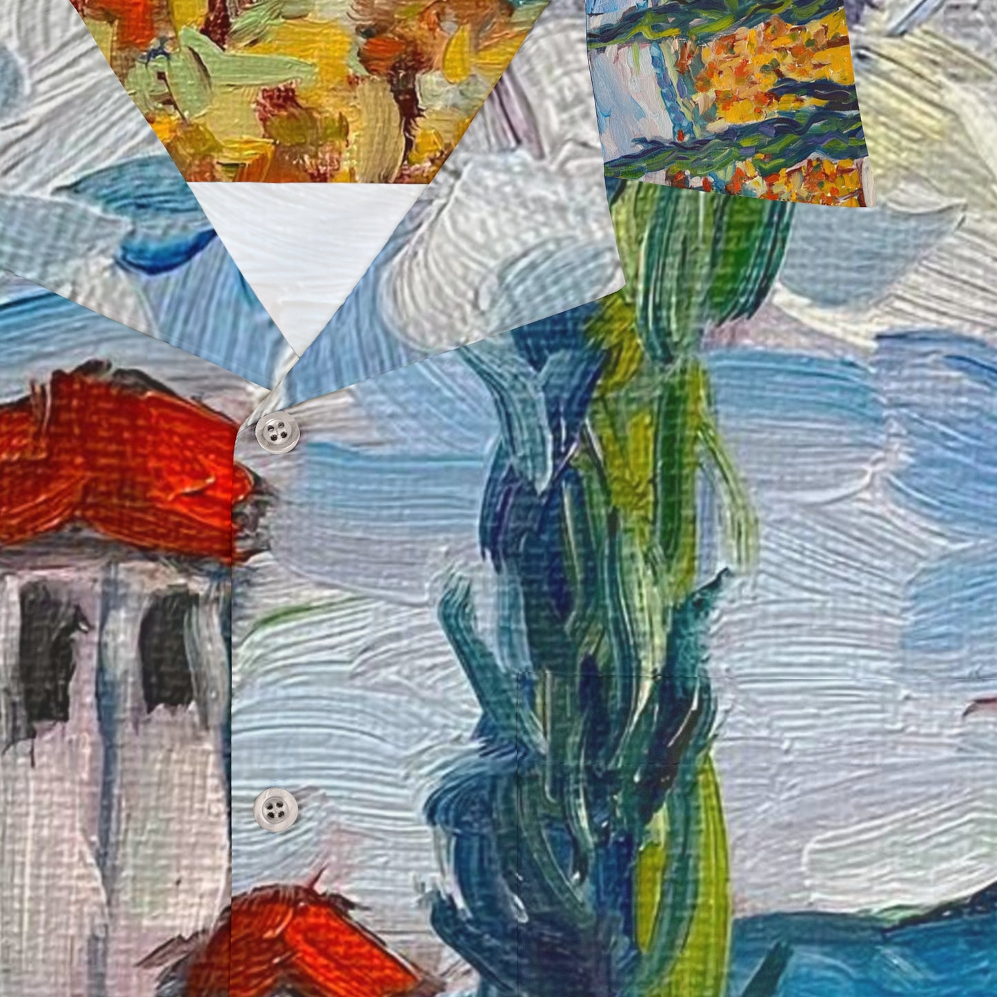 Bodega Robert Renzoni - Camisa hawaiana para hombre