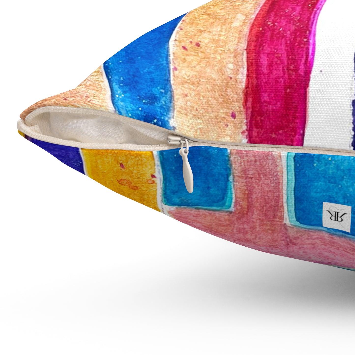 Christmas Packages Indoor Spun Polyester Square Pillow