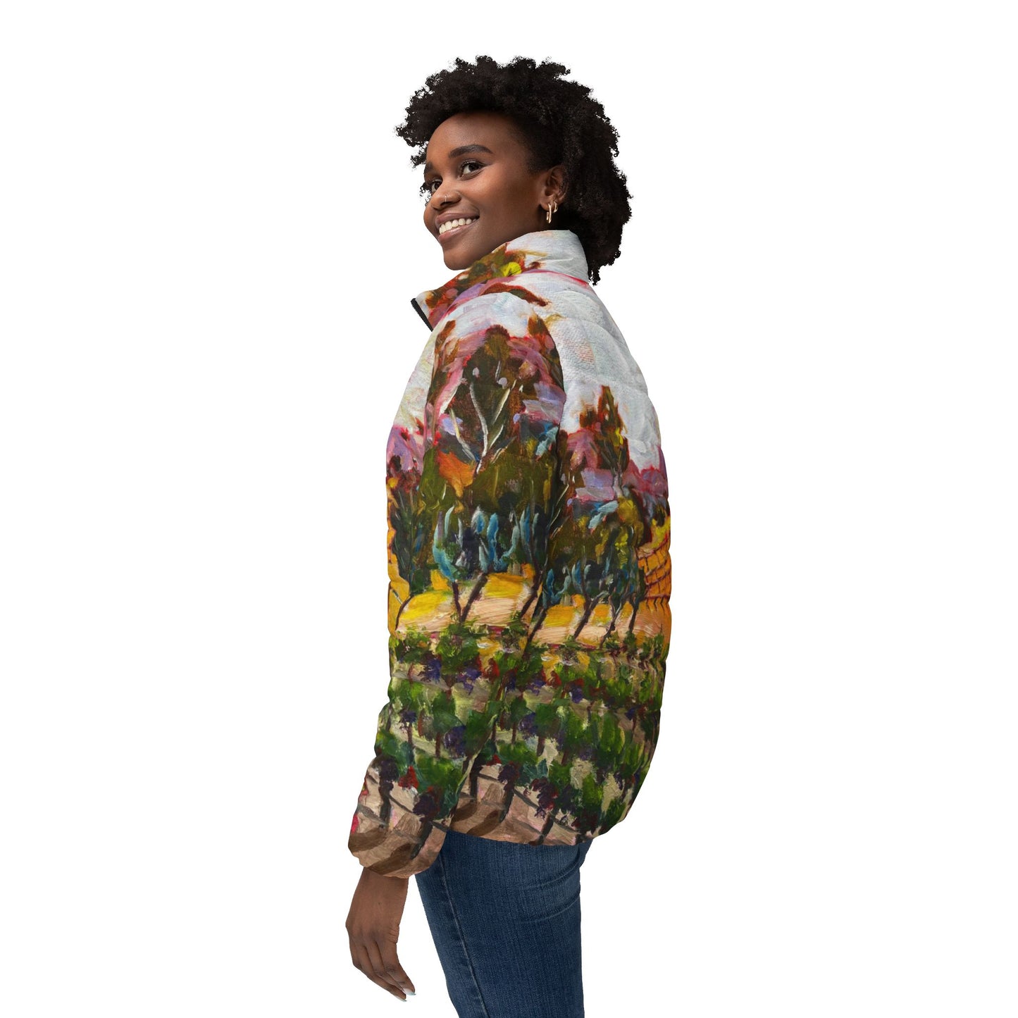 Women's Puffer Jacket - Roxy Rich Fine Art -Cab-Franc Lot at Lorenzi