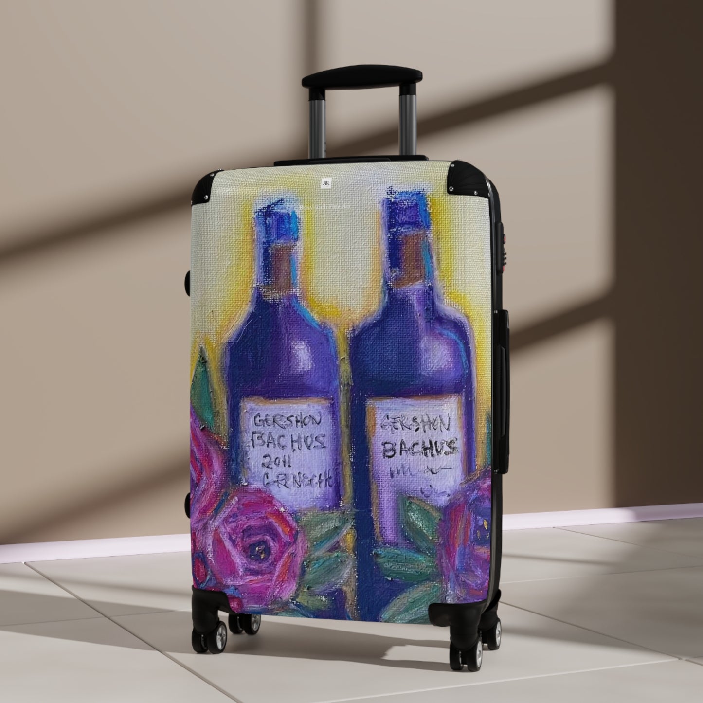 GBV Wine and Roses Carry on Suitcase (+Med /Large sizes)
