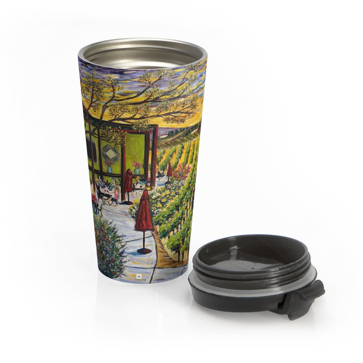 Lorenzi Terrace Stainless Steel Travel Mug