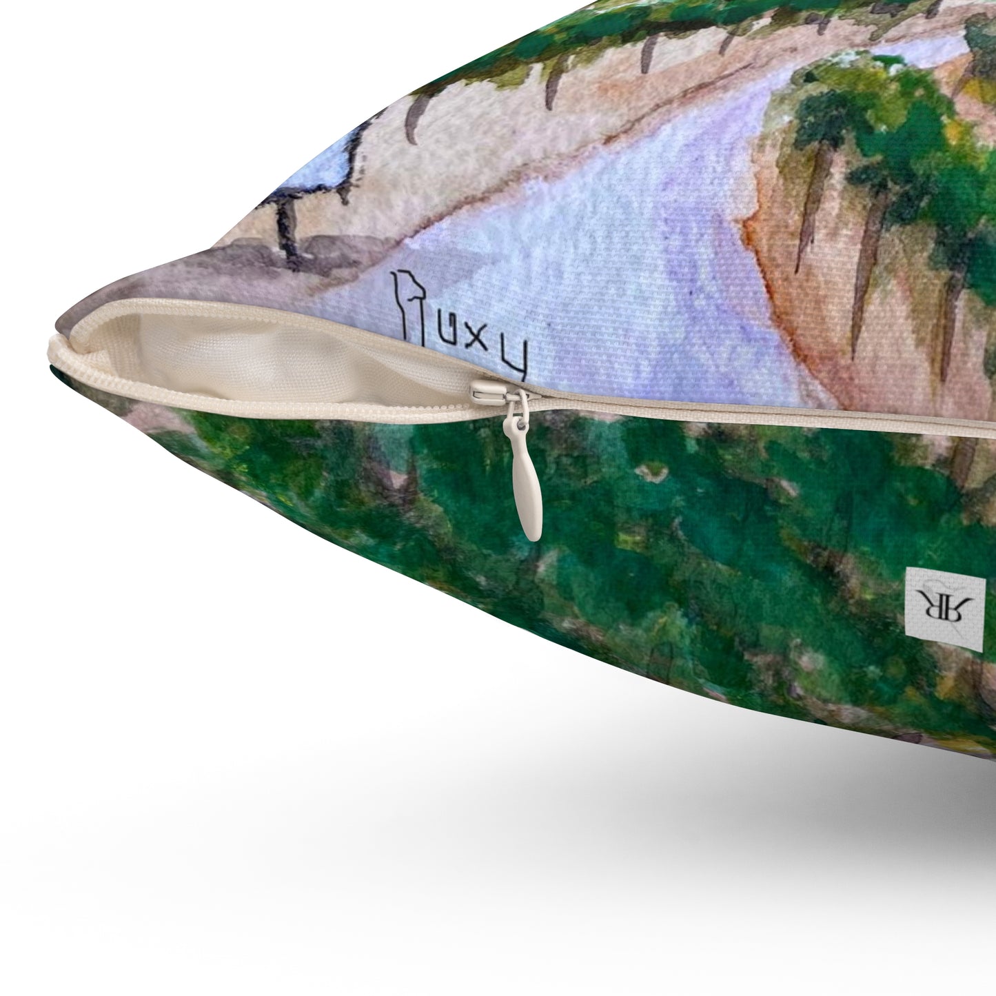 Road to the Villa GBV Indoor Spun Polyester Square Pillow