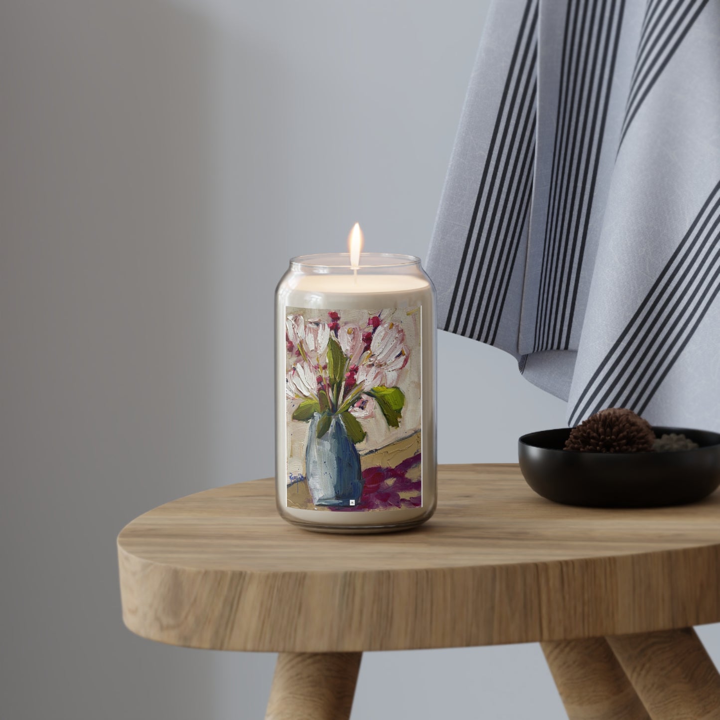 Scented Candle, 13.75oz-Tulips on the Table