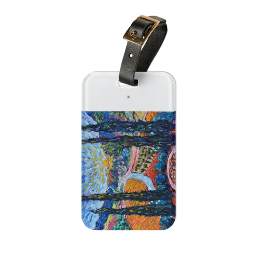Sunny Cypresses(Horizontal) Luggage Tag