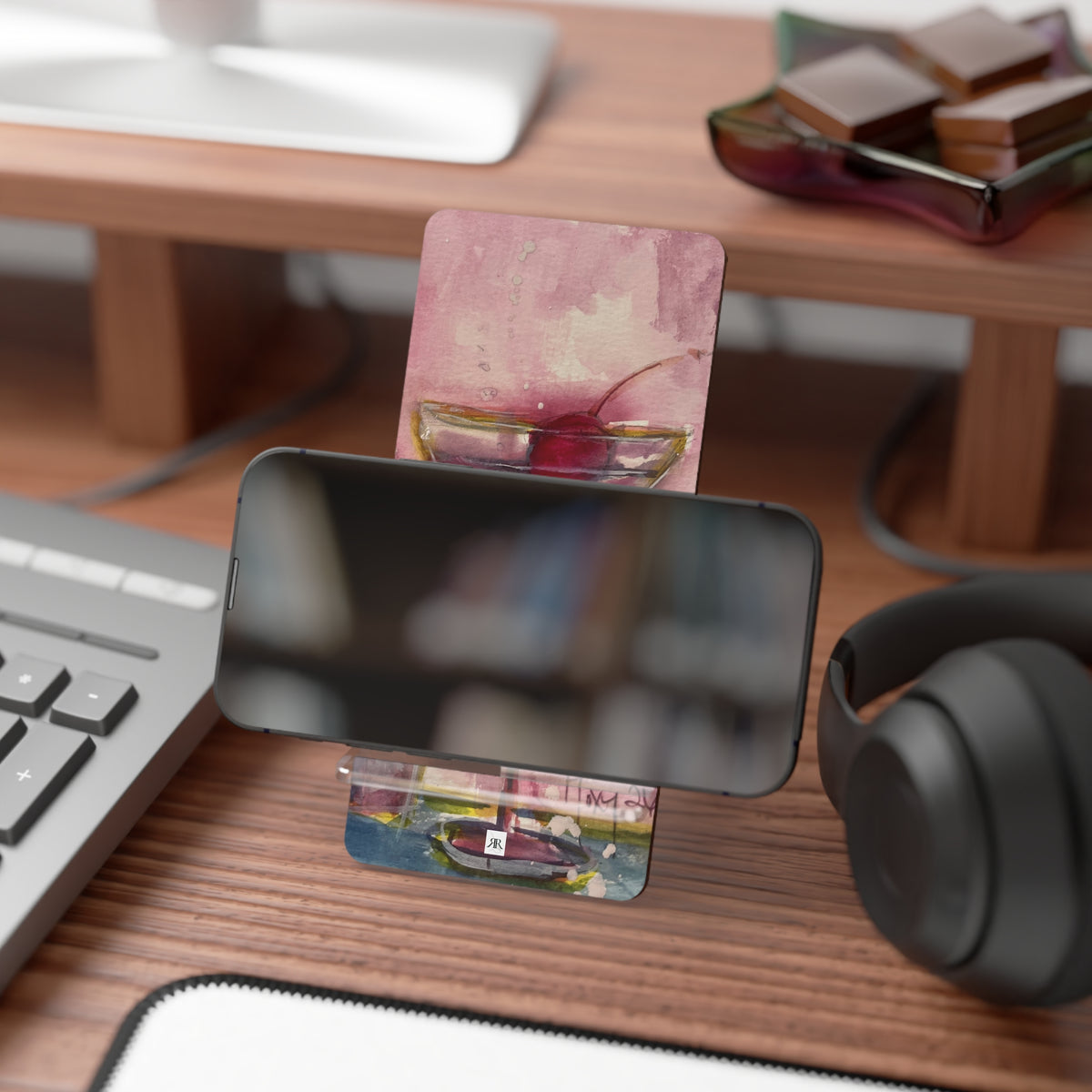 Phone Stand -Pink Martini