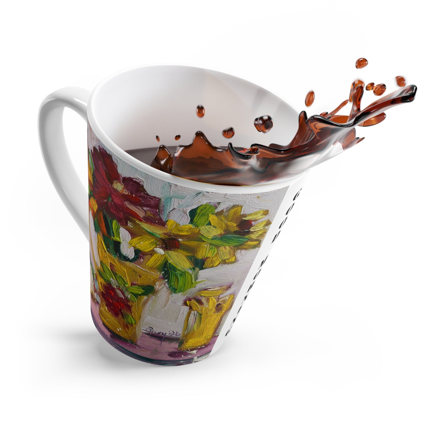 Mug - Good Morning -Petals on the Patio